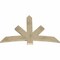Ekena Millwork Alberta Rough Sawn Timber Gable Bracket, Douglas Fir, 60"W x 40"H x 2"D x 6"F, 16/12 Pitch GBW060X40X0206ALB00RDF - alternate 3
